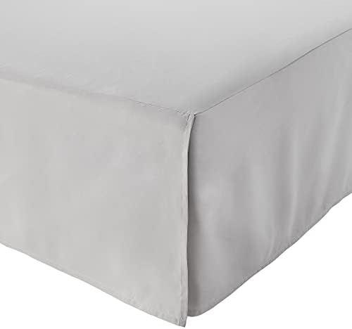 Amazon Basics Lightweight Pleated King Bed Skirt