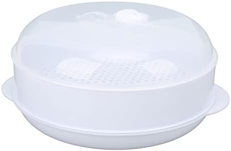 Cheotime Microwave Steamers with Lid and Handle for Home Kitchen