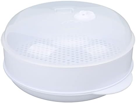 Cheotime Microwave Steamers with Lid and Handle for Home Kitchen