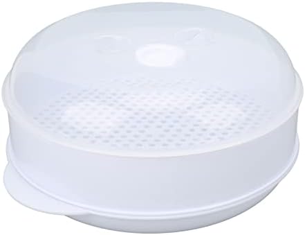 Cheotime Microwave Steamers with Lid and Handle for Home Kitchen
