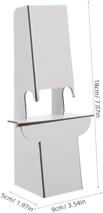 Gadpiparty 12Pcs Cardboard Easel Stand for Photo Frames and Signage