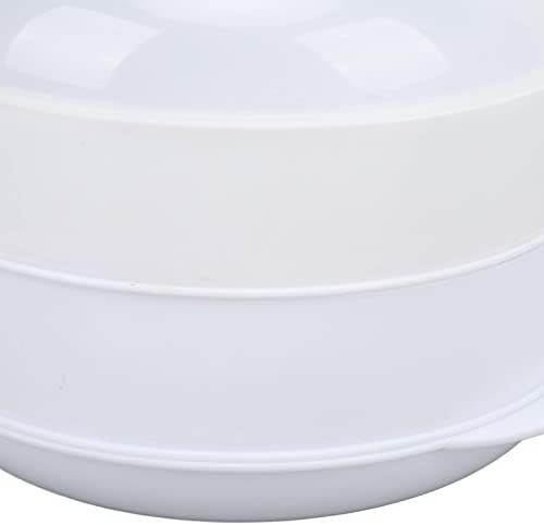 Microwave Steamers with Lid Handle and Transparent Cover