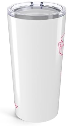 Floral Love Tumbler 20oz Insulated Coffee Cup