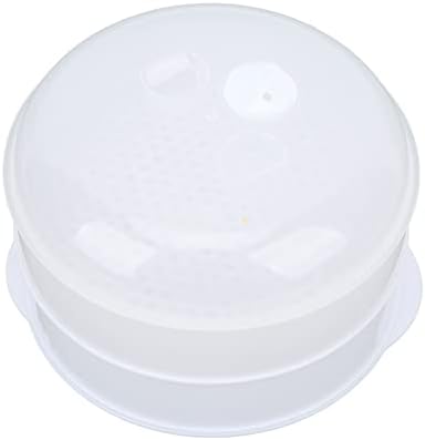 Microwave Steamers with Lid Handle and Transparent Cover