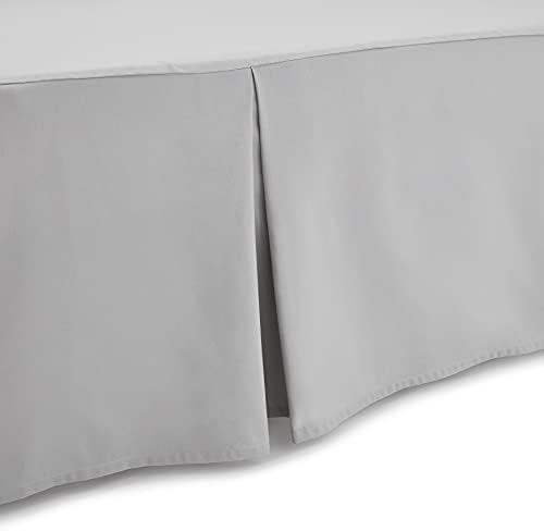 Amazon Basics Lightweight Pleated King Bed Skirt