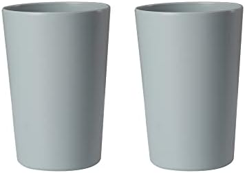 Bathroom Tumbler 11 Ounce Durable Drink Cup 2 Pieces