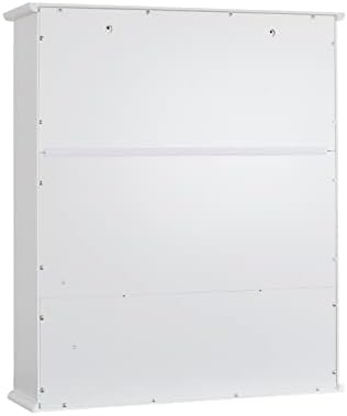 TaoHFE Wall Cabinet Over Toilet Storage With Adjustable Shelves