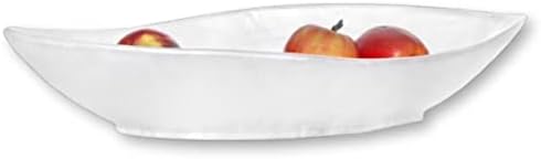 Steelite Resin Serving Bowl Kenny Mack Point Oval 3 Quart White