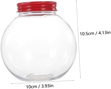 5pcs Christmas Shaped Candy Jars with Sealing Lids