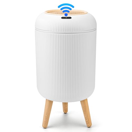 Pukomc Smart Sensor Wastebasket for Kitchen Bathroom Bedroom