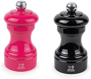 Peugeot Bistro Pepper Salt Mill Set - Adjustable Precision Grinding