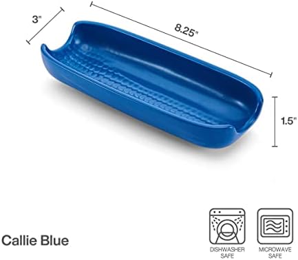 Pfaltzgraff Callie Stoneware Corn Plates Set Of 4 Blue