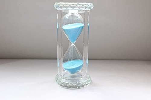 60 Minutes Hourglass Timer with Diamond Carving Design