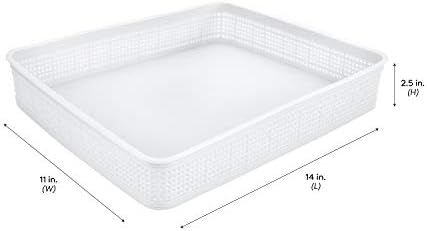 Simplify 5 Piece Organizer Set White