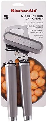 KitchenAid Classic Multifunction Can Opener Bottle Opener Gray