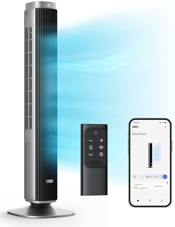 Dreo Tower Fan for Bedroom with 40ft Airflow and 12 Speeds