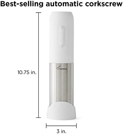 Rabbit Compact Electric Wine Opener with USB Charger