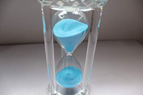 60 Minutes Hourglass Timer with Diamond Carving Design