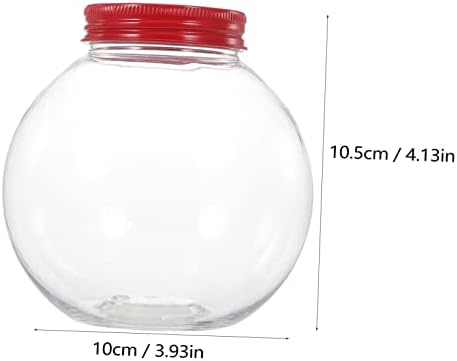 5pcs Christmas Shaped Candy Jar for Parties and Celebrations
