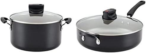 Farberware Smart Control Stockpot 6 Qt Black with Lid