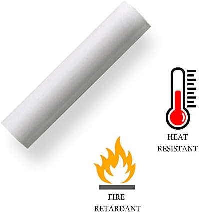 Ciata 12 Pack White Plastic Candle Covers 2 Inch