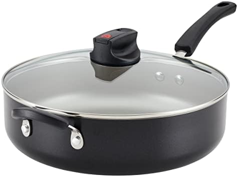 Farberware Smart Control Stockpot 6 Qt Black with Lid