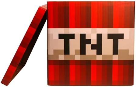 Large 14x14 Pixelated Storage Box with Lid