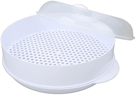 Cheotime Microwave Steamers with Lid and Handle for Home Kitchen