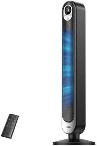 Dreo Tower Fan 42 Inch Bladeless Quiet 6 Speeds