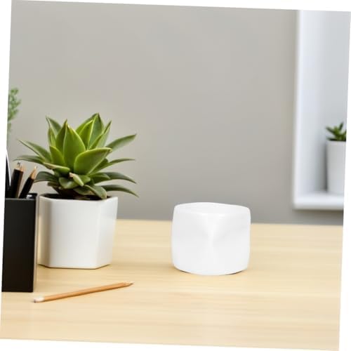 Ciieeo Mini White Porcelain Tea Cup and Candle Holder