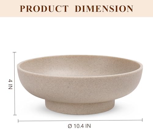 Modern Handmade Resin Decorative Bowl for Home and Kitchen