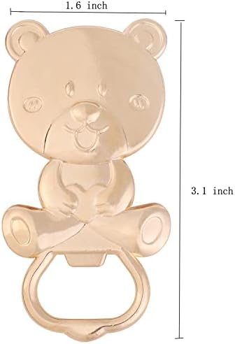 15 Pack Bear Bottle Opener Baby Shower Favors