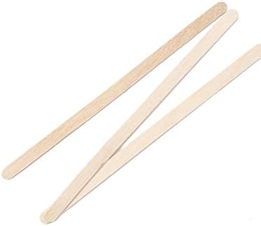 2000 pcs 45 Inch Disposable Brown Birch Wooden Coffee Stirrers