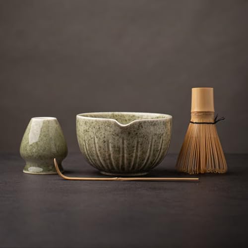 Tang Pin Matcha Set - 4pc Matcha Kit for Tea Ceremony