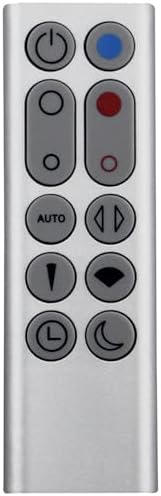 Azwok Replacement Remote Control for Dyson Air Purifier Heat Cool Fan Silver