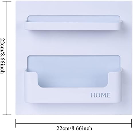 MATIMASU Floating Shelf for Wall Mounting White 87x87x2 Inches