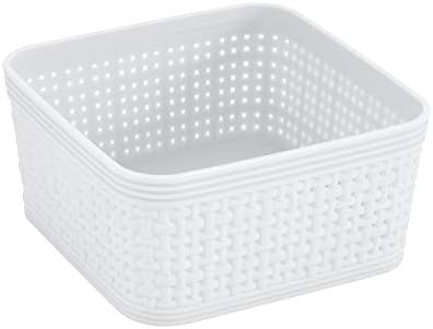 Simplify 5 Piece Organizer Set White