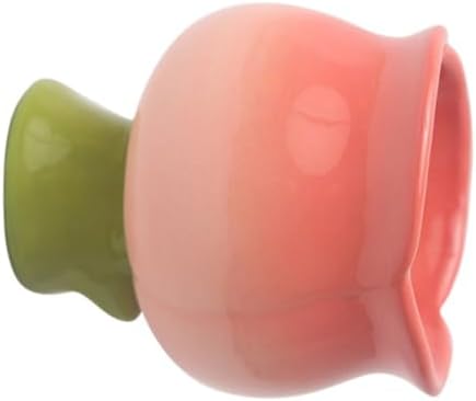 Showeroro Ceramic Dessert Cup with Footed Design