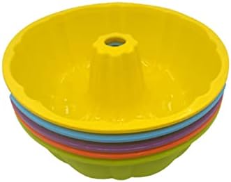 10-piece Silicone Cupcake Cookie Molds Set