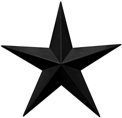 EcoRise Dark Bronze Barn Star Wall Decor 22