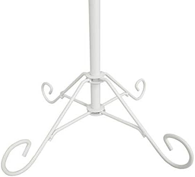 76 Inch High Spiral Clothing Rack with 19 Ball Stops