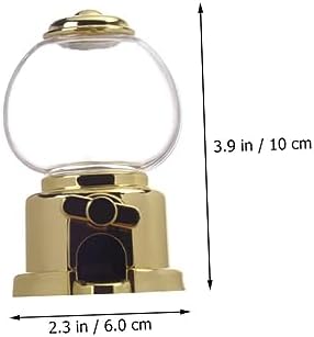Ciieeo 16pcs Plastic Gumball Machine Dispenser for Party Decorations