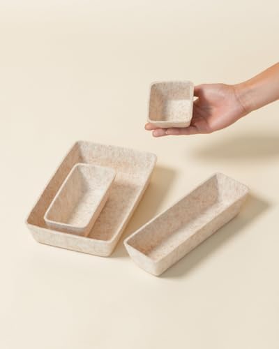 SortJoy Drawer Organizer Set for Closets Bathrooms