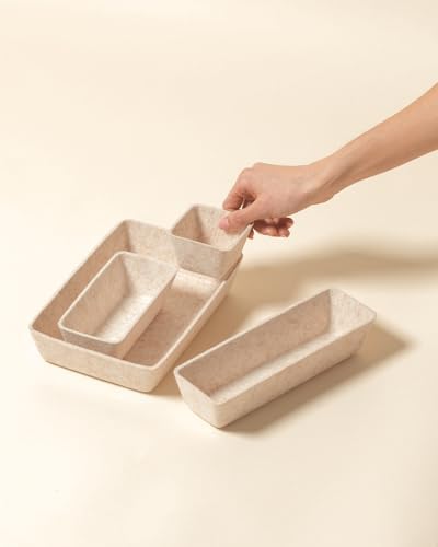 SortJoy Drawer Organizer Set for Closets Bathrooms