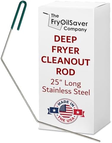 FryOilSaver Co 25 Inch Deep Fryer Cleaning Rod
