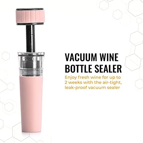 4-Piece Rose Gold Wine Opener Set