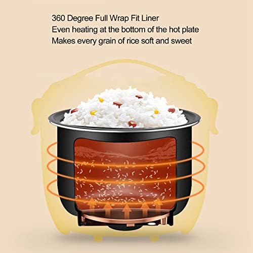 TOPINCN Multi Functional 2L Mini Electric Rice Cooker