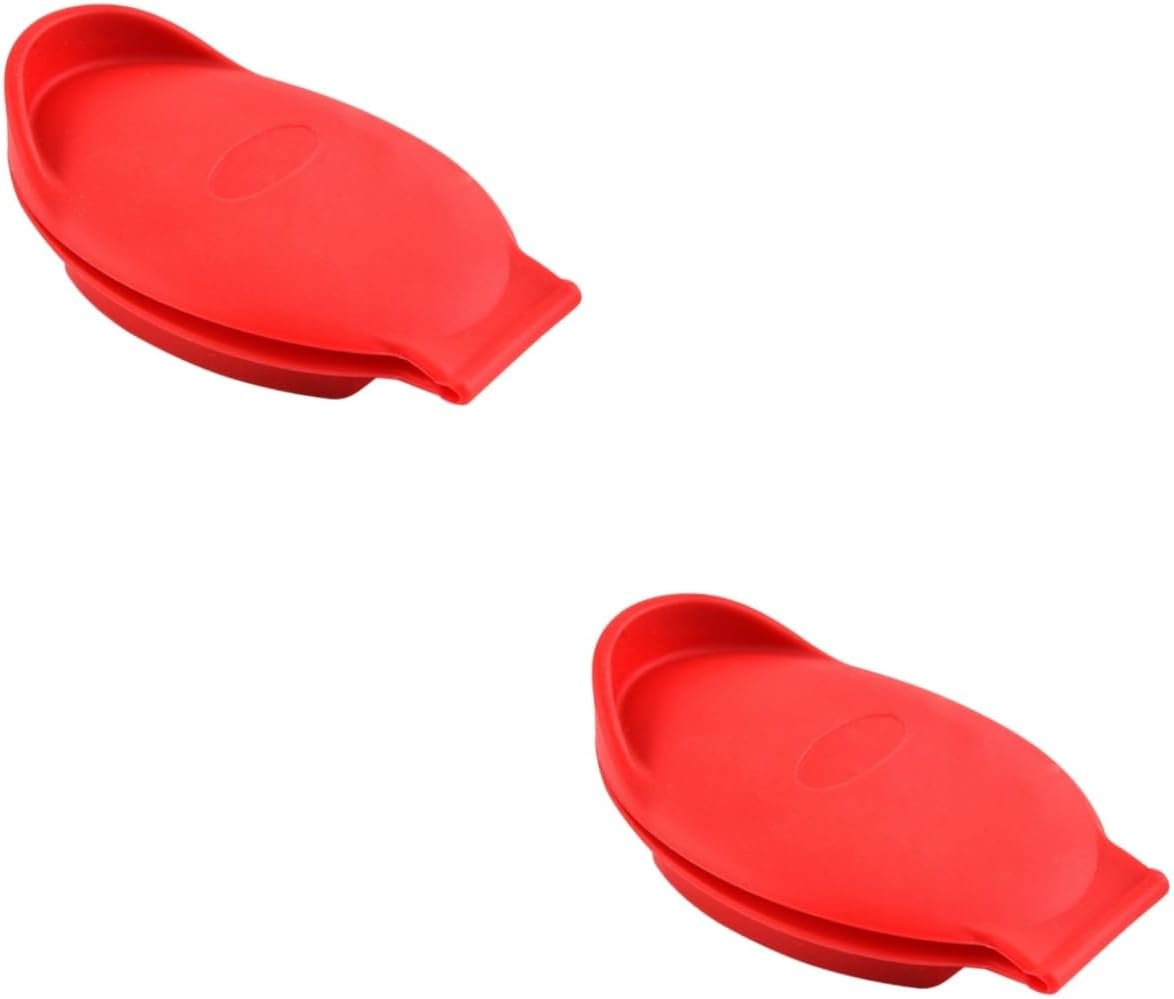 LIFKOME 2 Pcs Oyster Shucking Hand Clips with Silicone Clamps and Seafood Holders