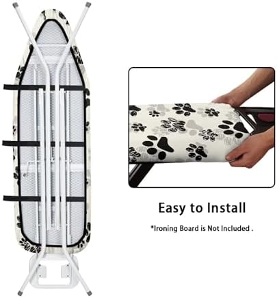 Ironing Board Cover Standard 15x54 with Hook Loop Strap