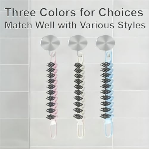 2 Pcs Crevice and Flexible Cleaning Brushes for Kitchen and Bathroom